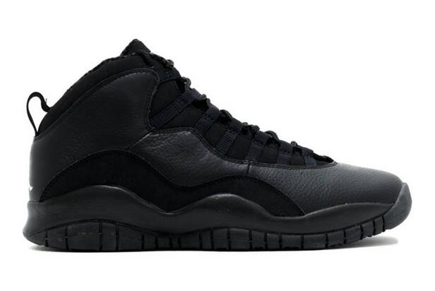 Air Jordan Retro 10 X All Black - Click Image to Close